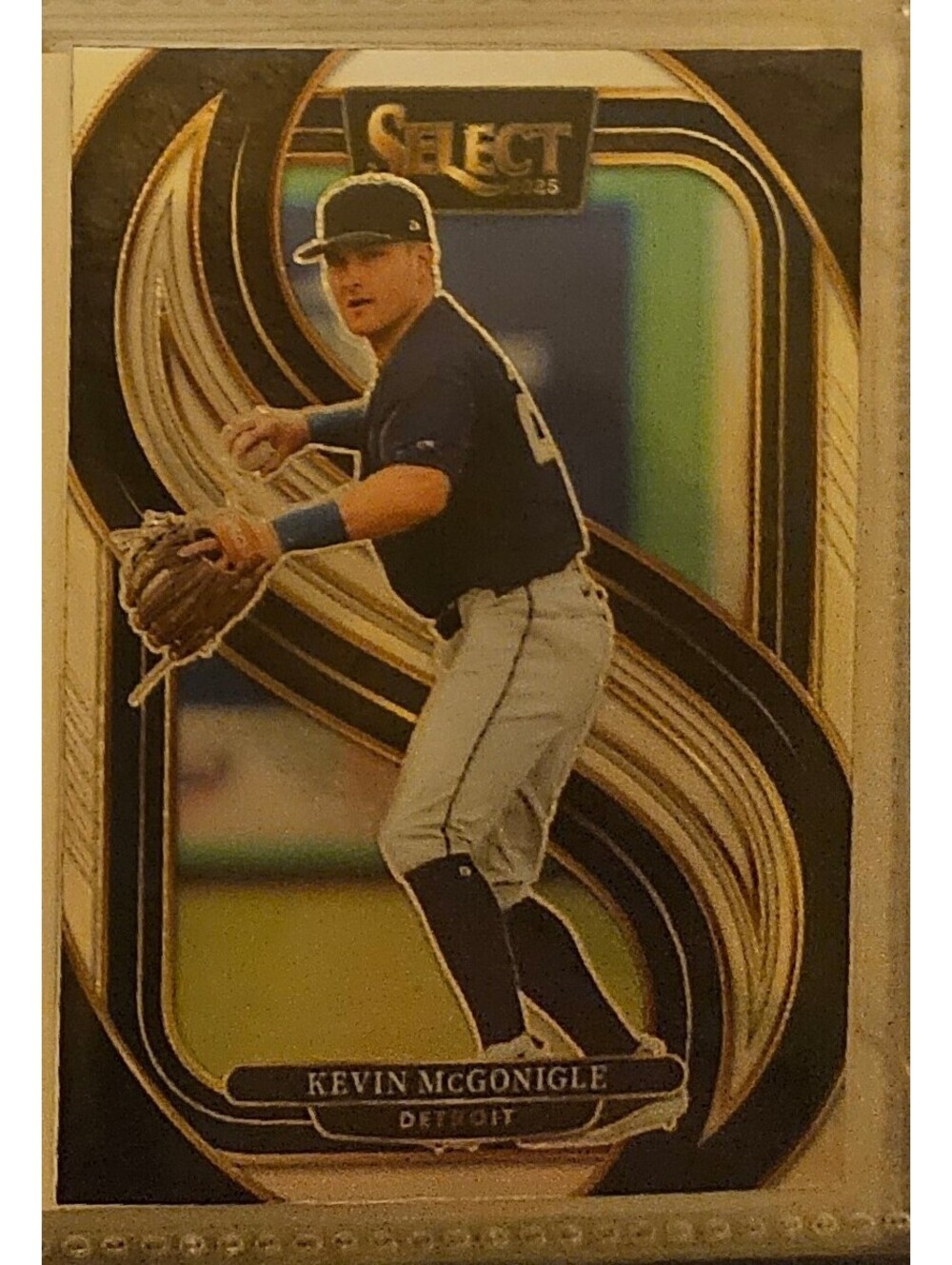 2025 Panini Select #124 - Kevin McGonigle - Premier Level - Detroit Tigers